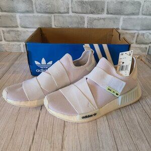 Adidas Nmd R1 Low Womens Running Sneaker Shoes White GW5699 New 8.5